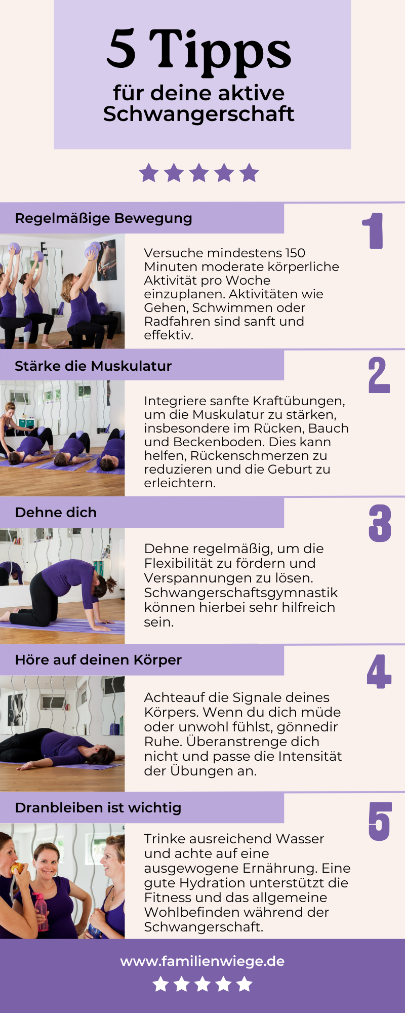 Tipps Bewegung Schwangerschaft Sport Gymnastik Mobilisation Schmerzen